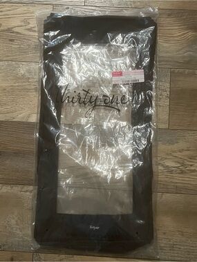 Thirty One LARGE Utility Top a Tote Lid Protector With 21.5×10.5  Black